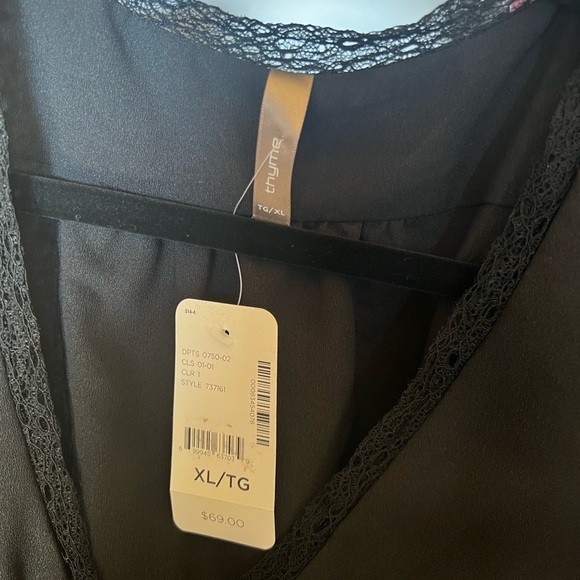 Thyme Maternity Top / Dress size XL NWT - Picture 3 of 4